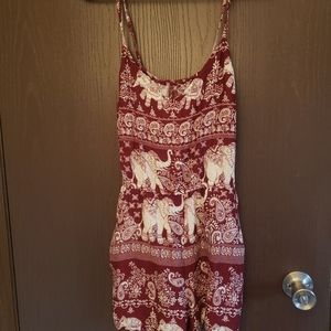 Elephant pants Romper